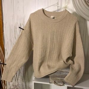 Woman’s, Size L, Universal thread, Tan/beige sweater